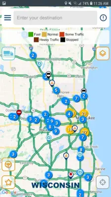 511 Wisconsin android App screenshot 2